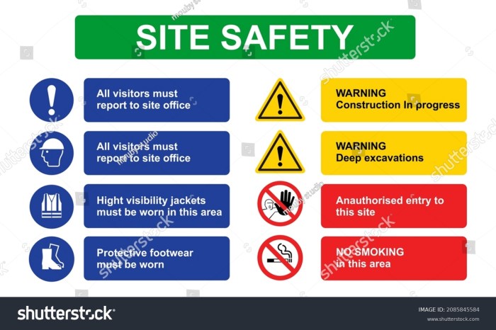 Construction safety guidelines