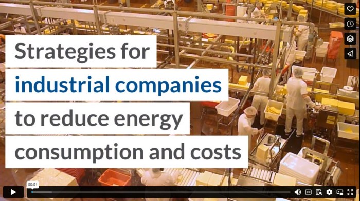 Business energy cost reduction